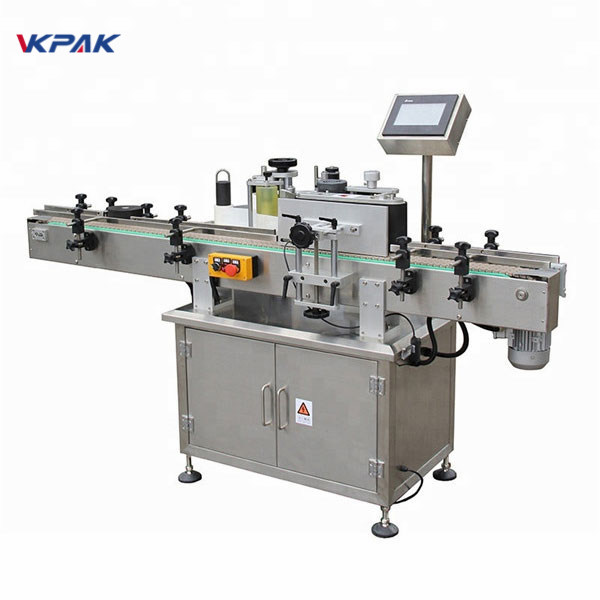 20-200 pcs Per Menit Disesuaikan Mesin Aplikator Label Bir Otomatis