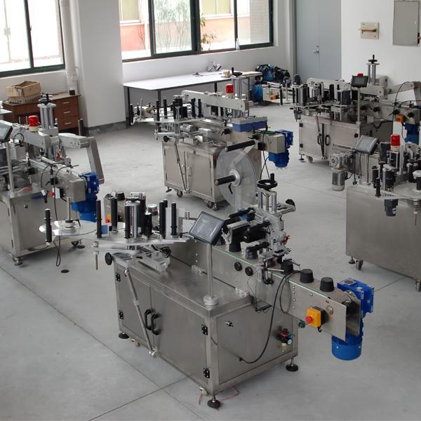 Akurasi tinggi mesin pelabelan otomatis stiker sisi ganda sertifikasi CE