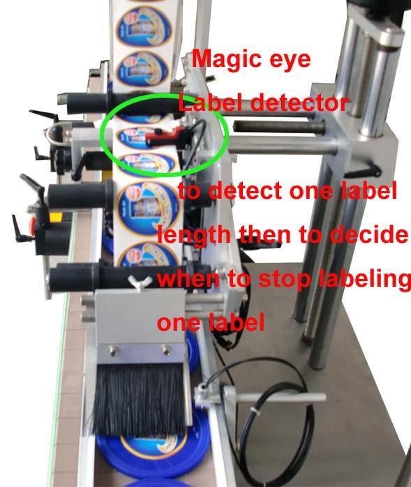 Aplikator Label Permukaan Datar Kantong Poli Stiker Perekat Diri Disesuaikan CE