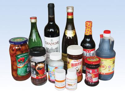 Mesin aplikator label otomatis yang disesuaikan untuk botol deterjen vertikal bulat