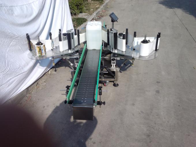 Mesin pelabelan botol otomatis yang disesuaikan untuk stiker label botol penisilin kecil