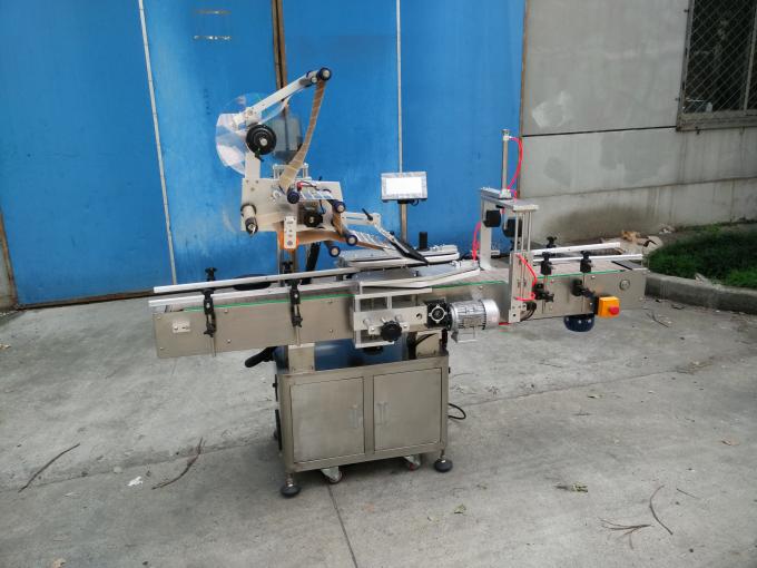 Mesin pelabelan botol otomatis yang disesuaikan untuk stiker label botol penisilin kecil