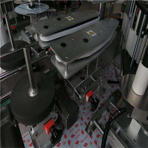 Stiker Mesin Pelabelan Depan Dan Belakang Pada Botol Oval / Persegi Panjang / Persegi / Bulat