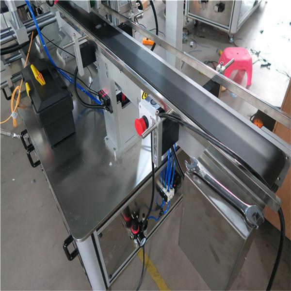 Mesin pelabelan Botol Persegi otomatis penuh membungkus untuk 3000-5000B / H.