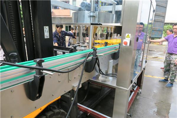 Mesin aplikator label otomatis depan / belakang Equipment Speed 18000B / H