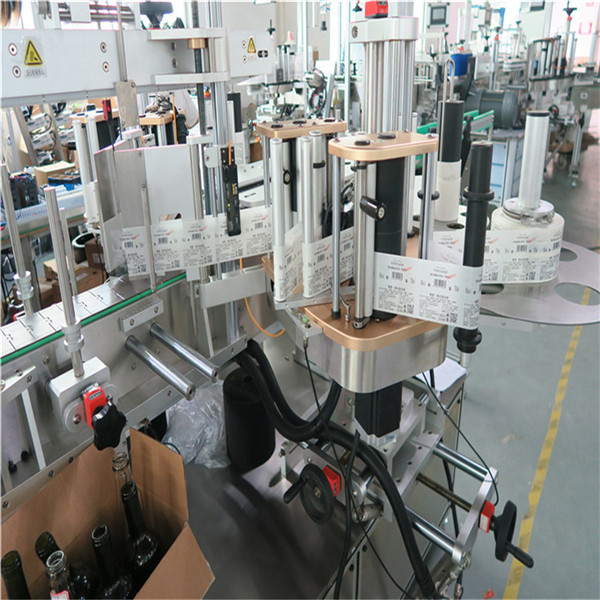 Mesin Label Botol Anggur Peralatan Aplikator Label Stiker