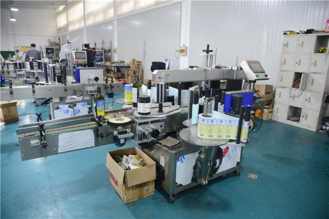 Mesin pelabelan stiker kaleng aerosol otomatis untuk makanan pvc dapat membulatkan aplikator pelabelan botol untuk penjualan terbaik