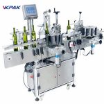 Mesin Pelabelan Botol Bulat Tongkat Serbaguna Untuk Kontrol PLC Anggur Merah
