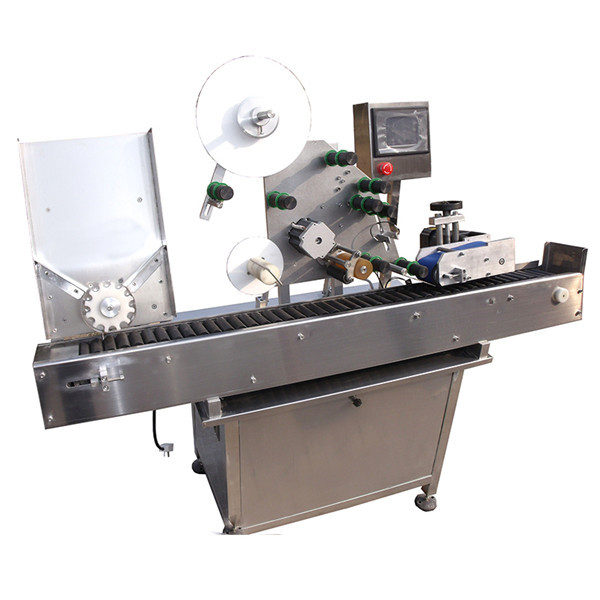 SUS304 Automatic Flag Vial Labeling Machine Stiker Perekat Diri