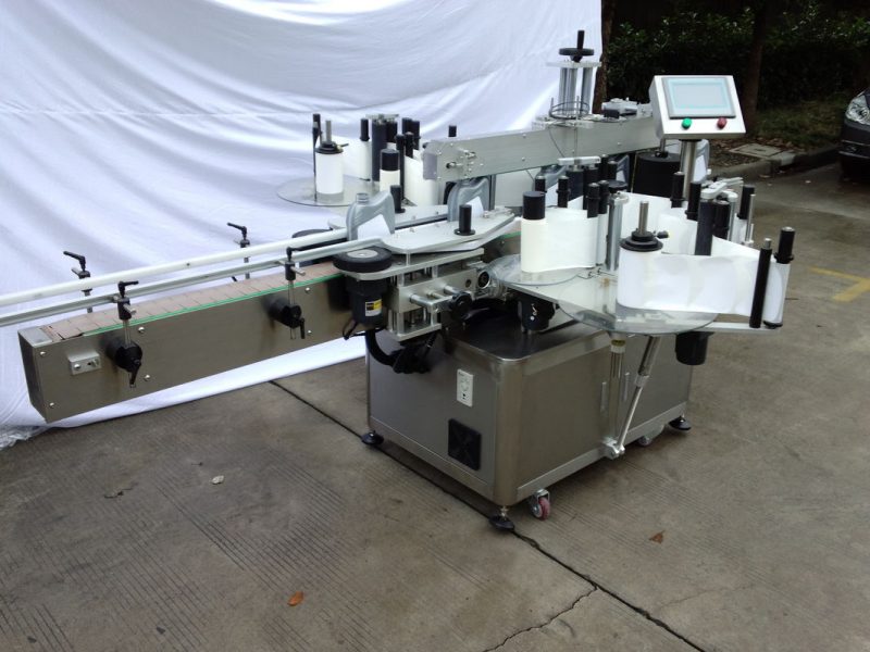 Cina Mesin Pelabelan Otomatis / Peralatan Pelabelan Disesuaikan Untuk pemasok Stiker Perekat Diri