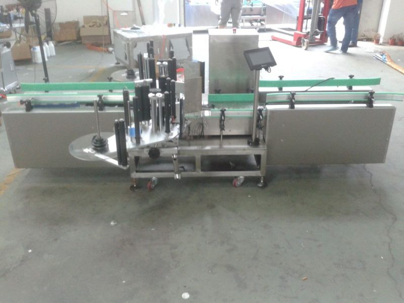 Cina Intelligent Siemens PLC Control Mesin Label Otomatis Dengan pemasok Permukaan Koleksi