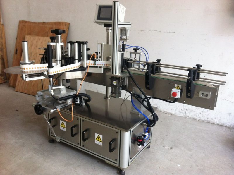 Cina Mesin Pelabelan Stiker Botol Bulat Membungkus Pemasok Aplikator Label