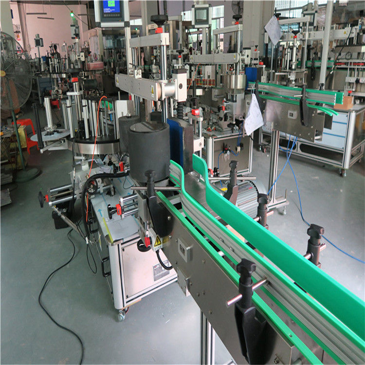 Cina Double Side Self Adhesive Sticker Botol Labeling Machine pemasok 190mm Tinggi Max