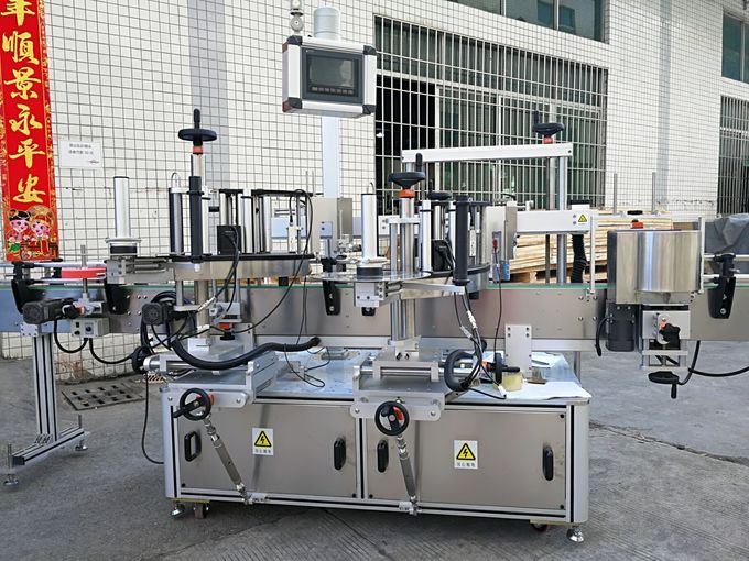 Mesin Pelabelan Self Adhesive Dua Sisi Depan & Belakang Dengan Layar Sentuh Penuh Otomatis